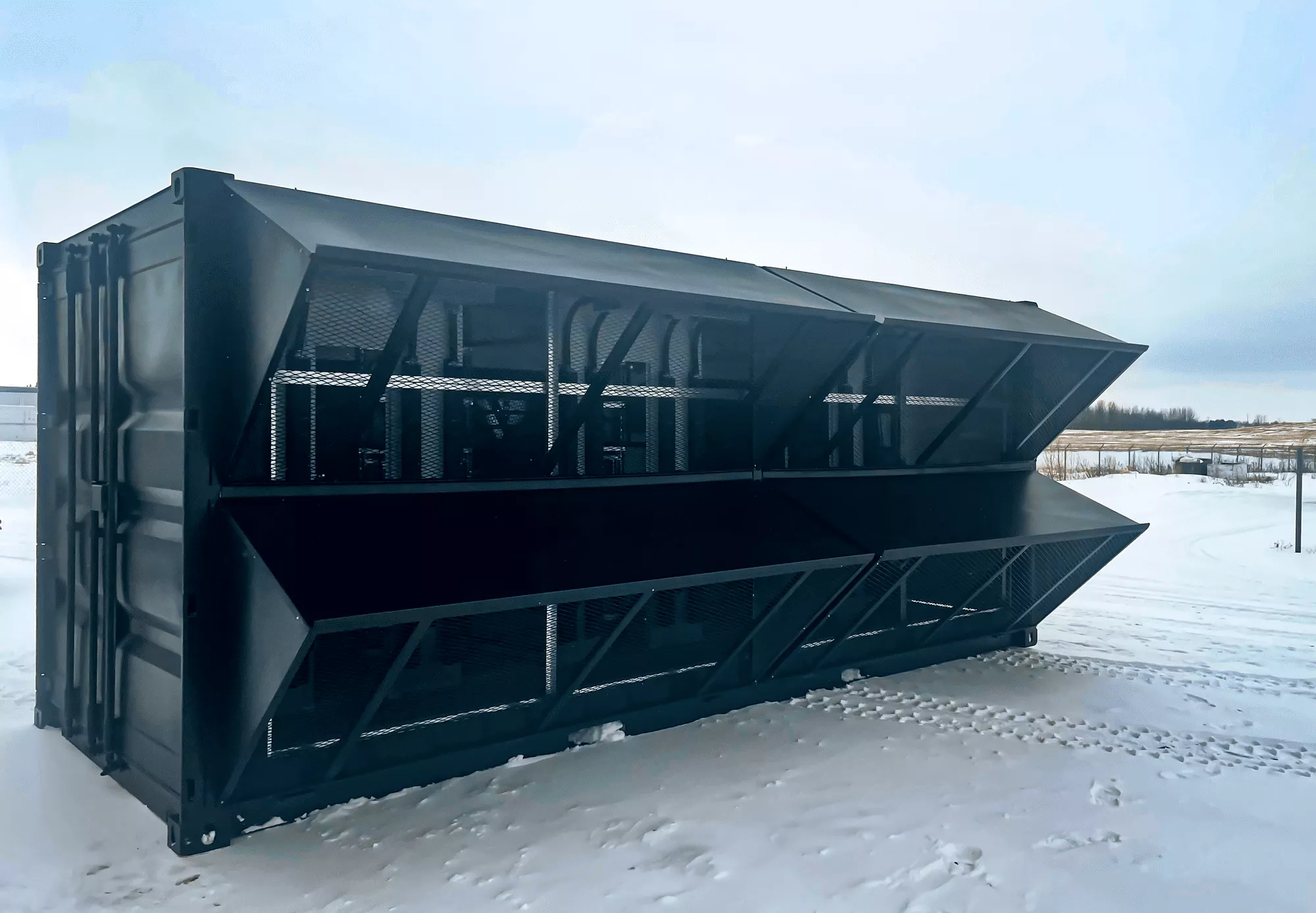 20ft pod crypto mining