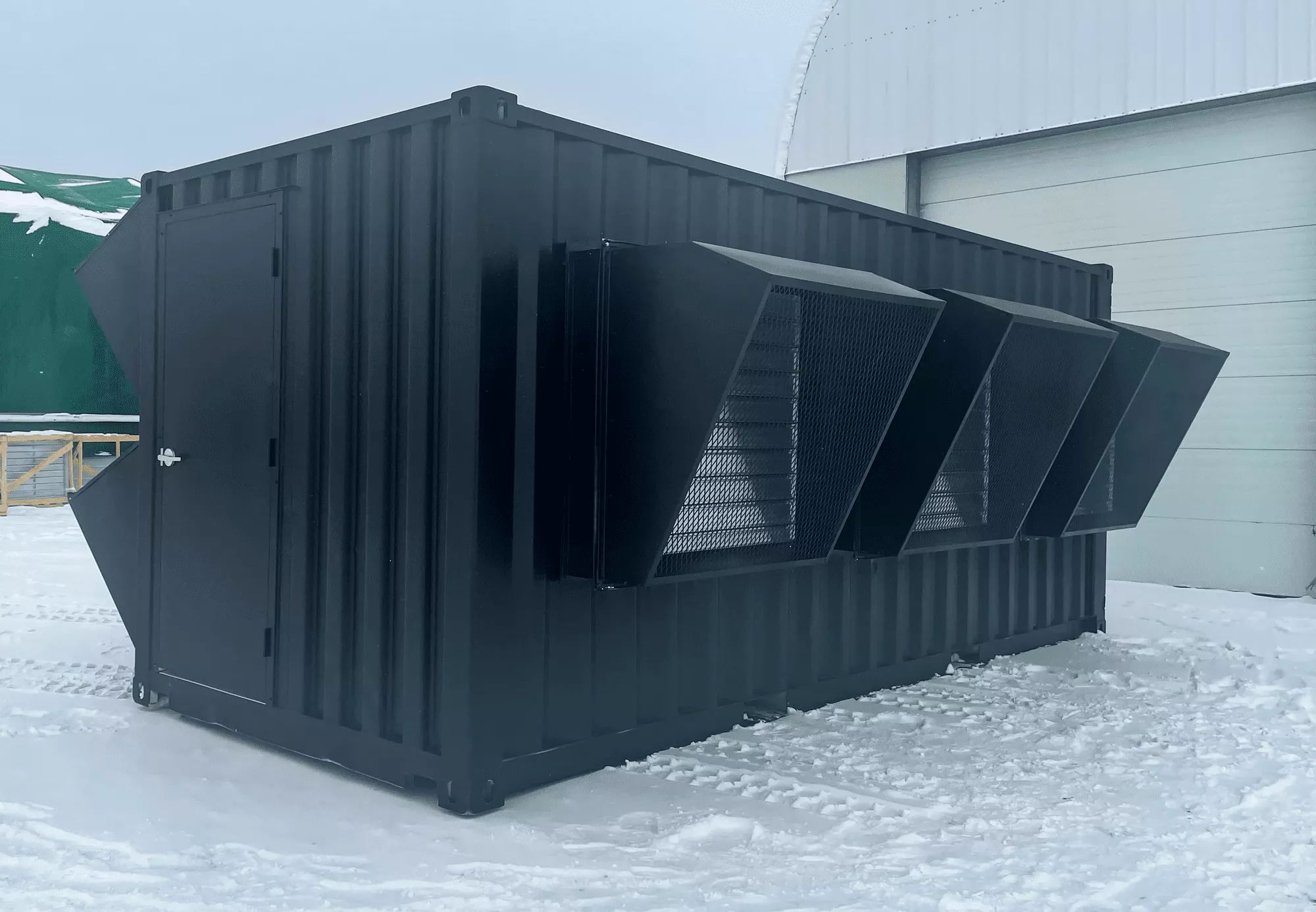 20ft cryptocurrency mining pod