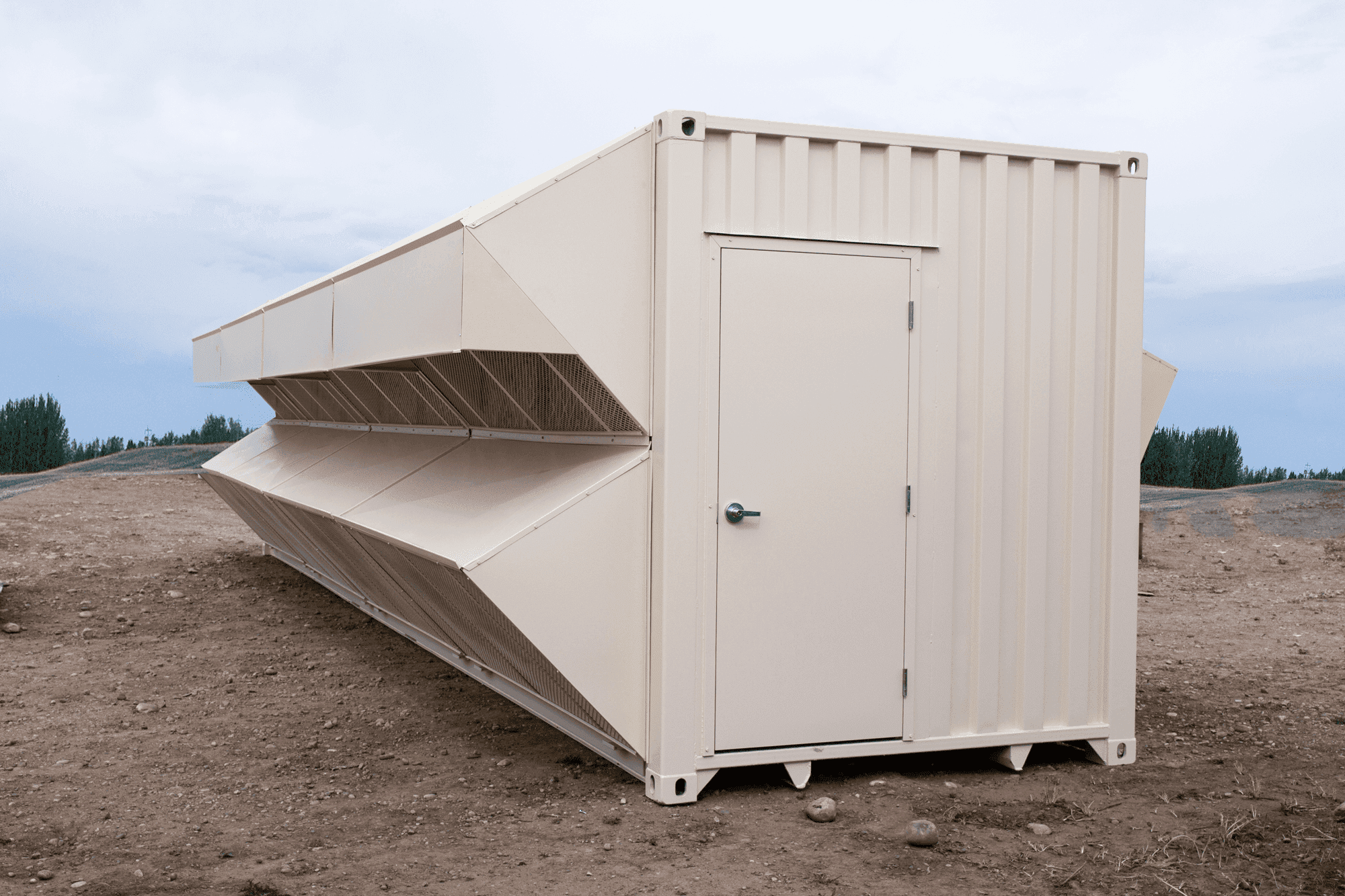 climate controlled 40ft crypto mining pod